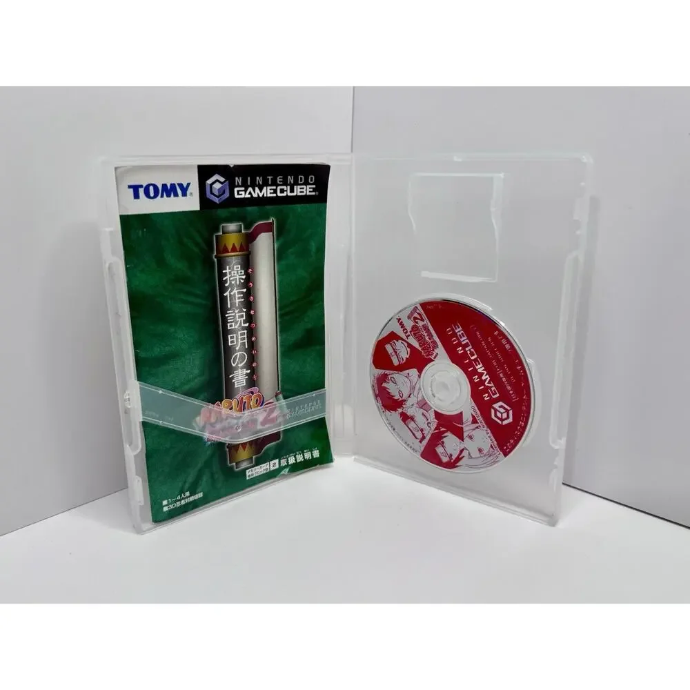 Naruto:Gekitou Ninja Taisen 2 (Nintendo GameCube, 2003) CIB manual